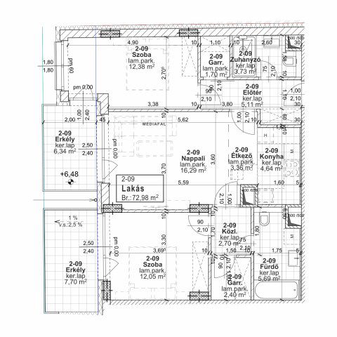 Eladó téglalakás, Budapesten, XIII. kerületben, Jász utcában