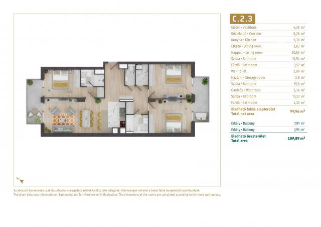 Eladó téglalakás, VII. kerületben, Városligeti fasoron