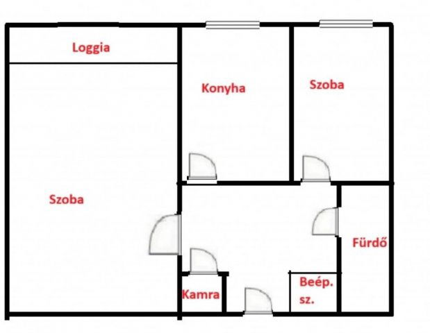 Eladó téglalakás, Debrecenben 56 M Ft, 1+1 szobás