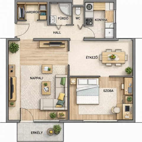 Eladó panellakás, Budapesten, XIII. kerületben 83.9 M Ft