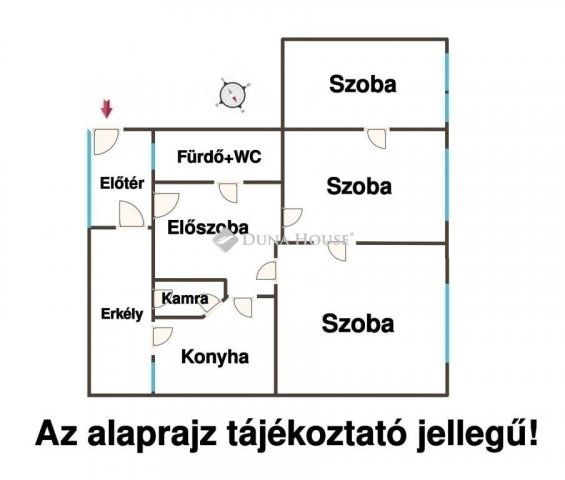 Eladó téglalakás, Budapesten, XVIII. kerületben 89 M Ft