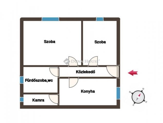 Eladó családi ház, Püspökladányban 26 M Ft, 2 szobás