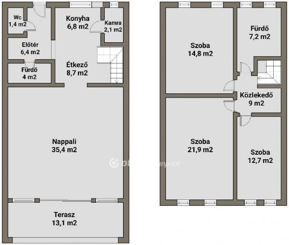 Eladó téglalakás, Kisvárdán 78.5 M Ft, 4 szobás