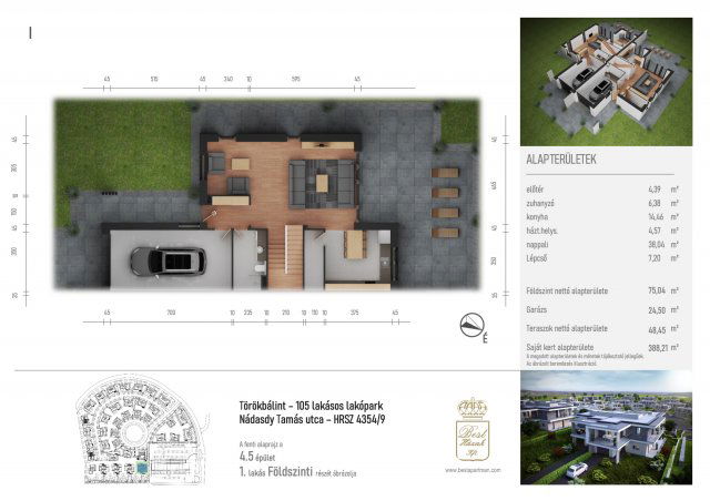 Eladó ikerház, Törökbálinton 319 M Ft, 5 szobás