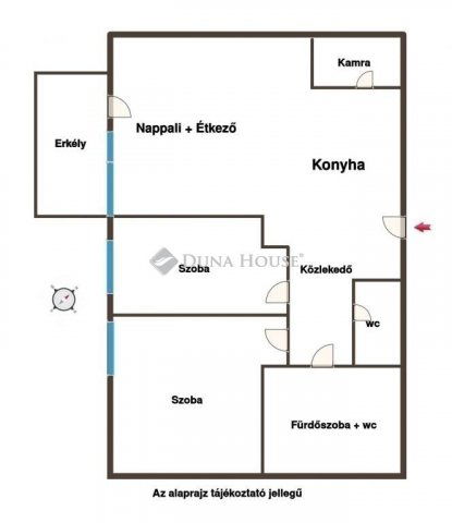 Eladó téglalakás, Budapesten, VI. kerületben 125 M Ft, 3 szobás