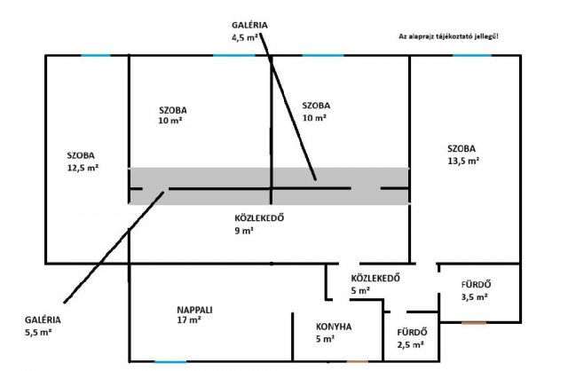 Eladó téglalakás, Budapesten, VI. kerületben 135 M Ft, 5 szobás