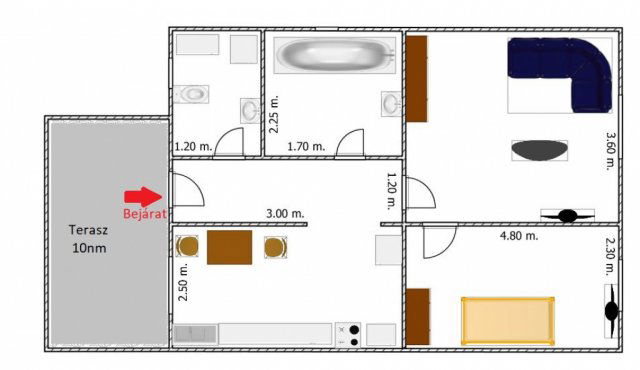 Eladó családi ház, Budapesten, XV. kerületben 72.5 M Ft