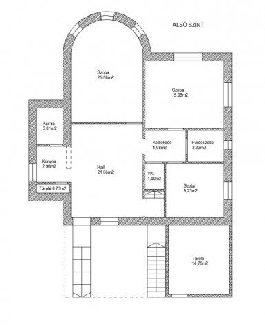 Eladó családi ház, Budapesten, X. kerületben 265 M Ft, 7 szobás