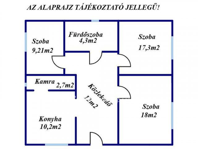 Eladó családi ház, Sarkadkeresztúron 19 M Ft, 2+1 szobás