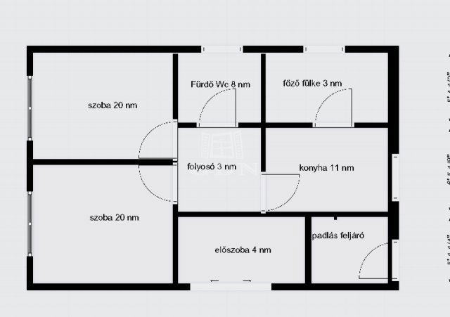 Eladó családi ház, Kilimánon 22.9 M Ft, 2 szobás