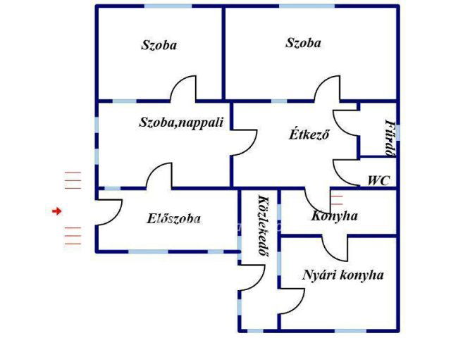 Eladó családi ház, Jászfényszarun 50 M Ft, 3 szobás