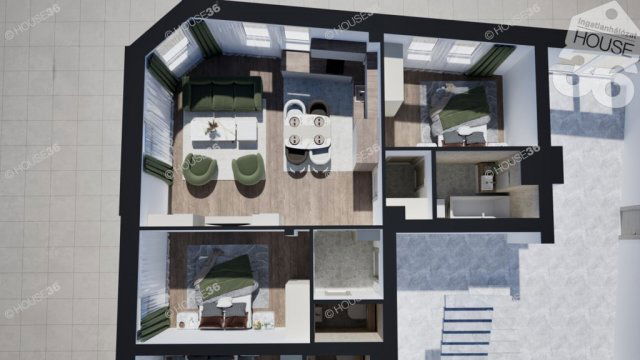 Eladó téglalakás, Kecskeméten 86.5 M Ft, 3 szobás