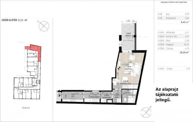 Eladó téglalakás, Budapesten, VII. kerületben 68.846 M Ft