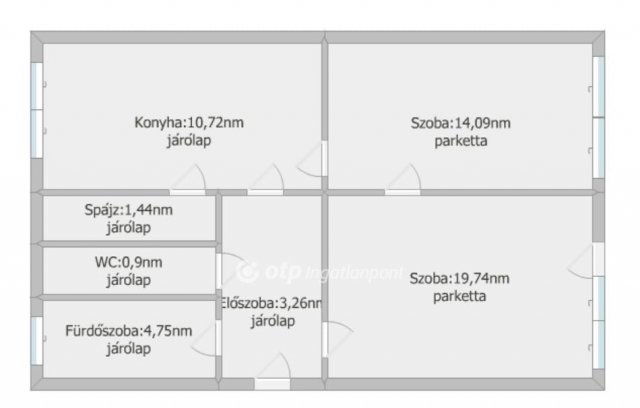 Eladó téglalakás, Szekszárdon 42.5 M Ft, 2 szobás