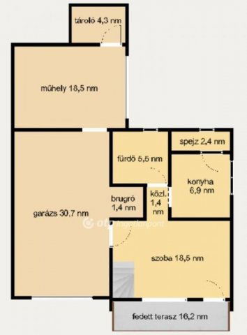 Eladó családi ház, Dunaalmáson 52.5 M Ft, 3+1 szobás
