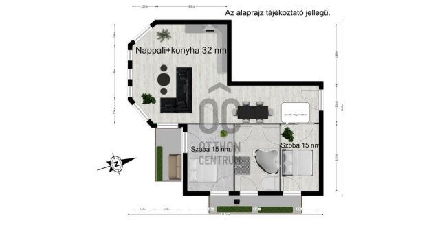 Eladó téglalakás, II. kerületben, Gábor Áron utcában