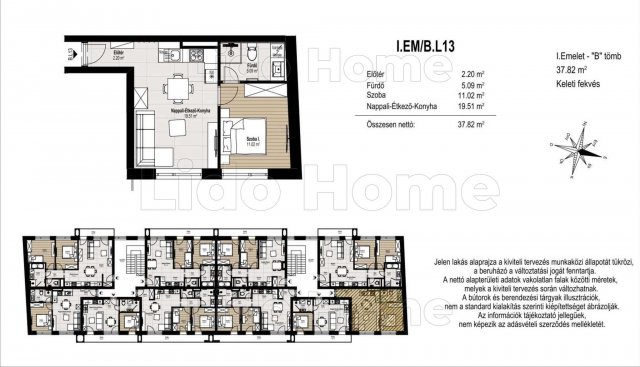 Eladó téglalakás, Mosonmagyaróváron 43.3 M Ft, 2 szobás