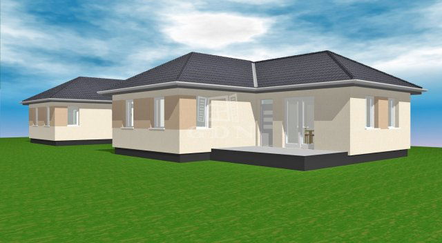 Eladó ikerház, Tápiószecsőn 59.9 M Ft, 4 szobás