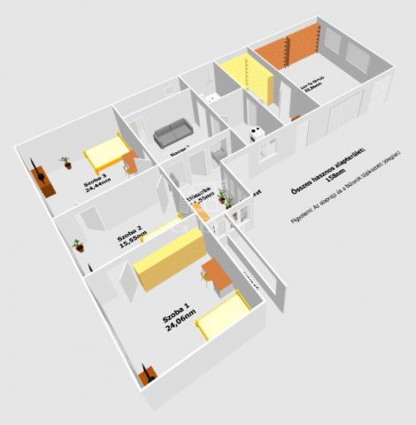 Eladó családi ház, Polgáron 17.99 M Ft, 3 szobás