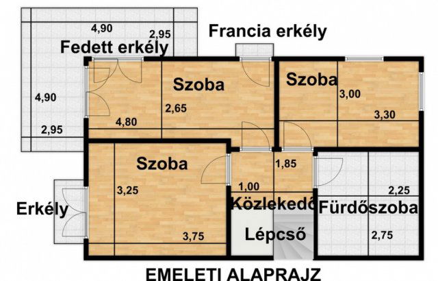 Eladó téglalakás, Budapesten, XVII. kerületben 121.9 M Ft