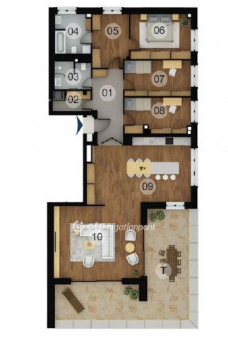 Eladó téglalakás, Budapesten, XII. kerületben 507.848 M Ft