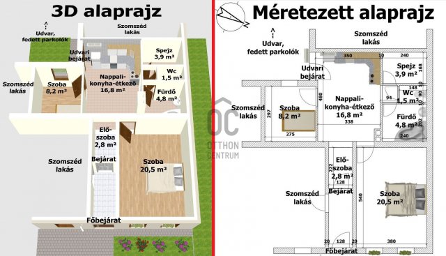 Eladó téglalakás, Egerben 62.5 M Ft, 2 szobás