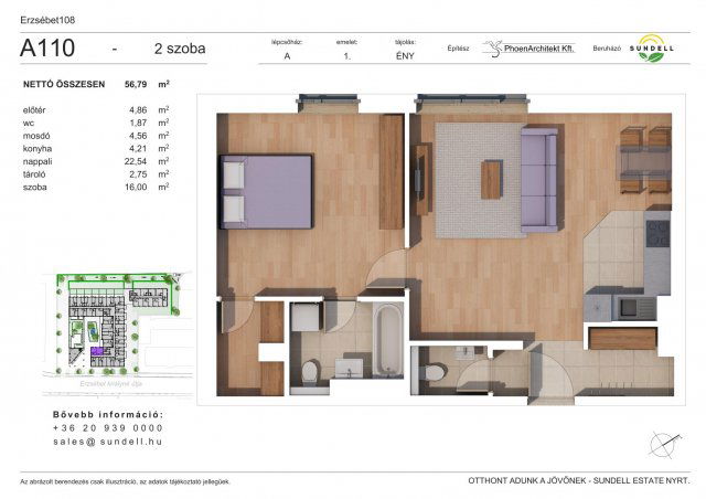 Eladó téglalakás, XIV. kerületben, Erzsébet királyné útján