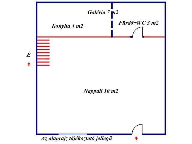 Eladó téglalakás, Budapesten, VI. kerületben 36.9 M Ft, 1 szobás