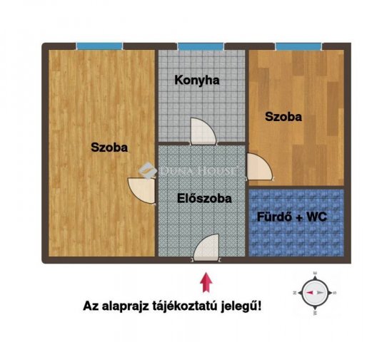 Eladó panellakás, Budapesten, XIII. kerületben 59 M Ft, 2 szobás