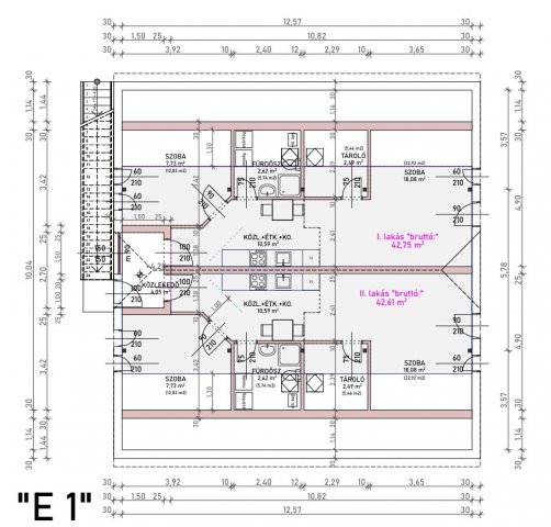 Eladó téglalakás, Adonyban 44.9 M Ft, 1+1 szobás