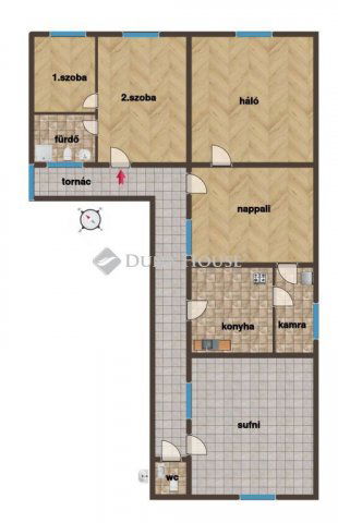 Eladó családi ház, Tolnanémedin 11.9 M Ft, 4 szobás