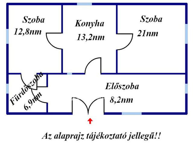 Eladó családi ház, Jászberényben 16 M Ft, 2 szobás