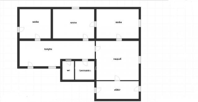 Eladó családi ház, Csongrádon 32 M Ft, 3+1 szobás
