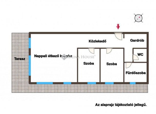 Kiadó téglalakás, albérlet, Újhartyánon 325 E Ft / hó