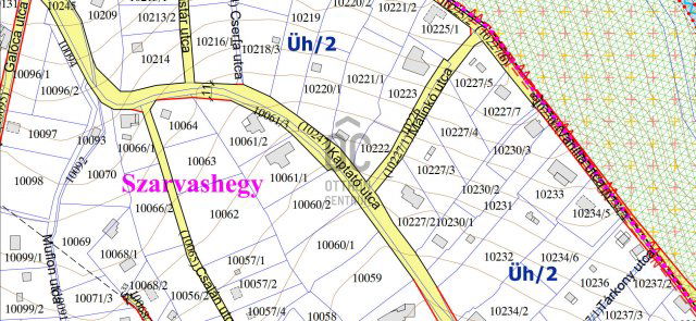 Eladó telek, Szentendrén, Málinkó utcában 60 M Ft