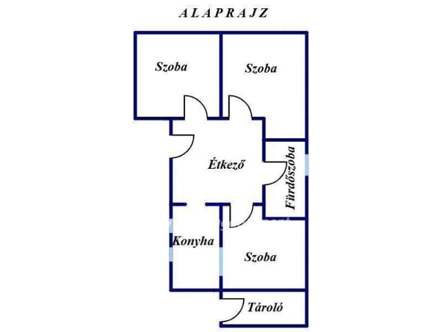 Eladó családi ház, Kállósemjénen 16.5 M Ft, 2+1 szobás