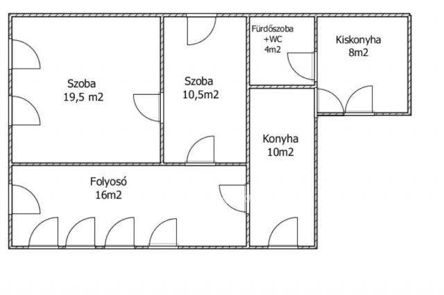 Eladó családi ház, Kaszaperen 6 M Ft, 2 szobás