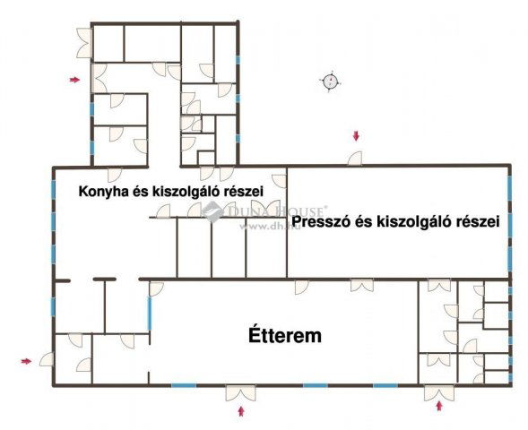 Eladó üzlethelyiség, Csákánydoroszlón 85 M Ft