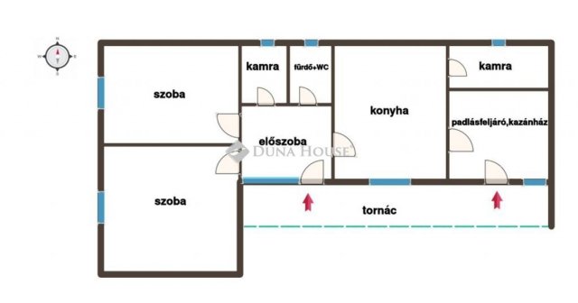 Eladó családi ház, Viszákon 35.9 M Ft, 2 szobás
