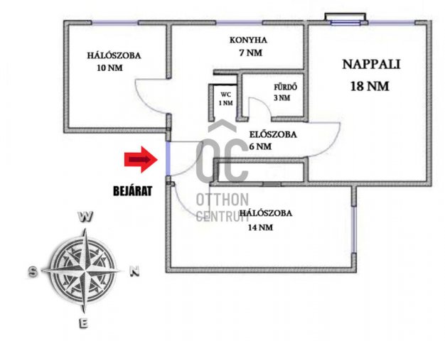 Eladó panellakás, Budapesten, XXII. kerületben 72 M Ft, 3 szobás