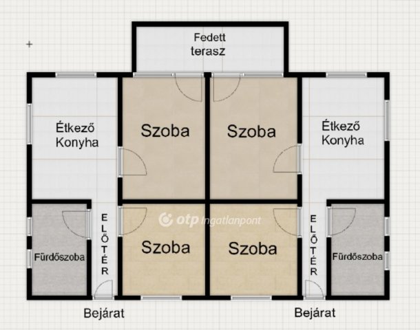 Eladó nyaraló, Hajdúszoboszlón 94.5 M Ft, 4 szobás