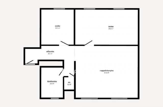 Eladó téglalakás, Tiszavasváriban 25.5 M Ft, 2 szobás