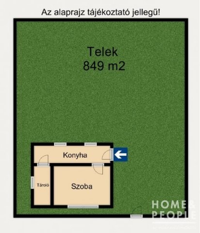 Eladó családi ház, Kisteleken 11.99 M Ft, 1 szobás