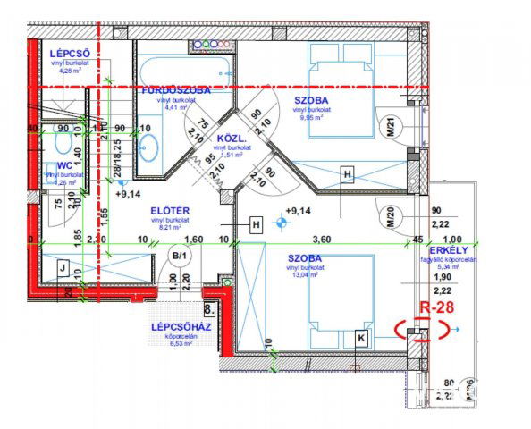 Eladó téglalakás, Szegeden 185.9 M Ft, 4 szobás