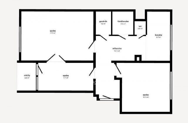 Eladó panellakás, Tiszaújvárosban 34.9 M Ft, 2+1 szobás