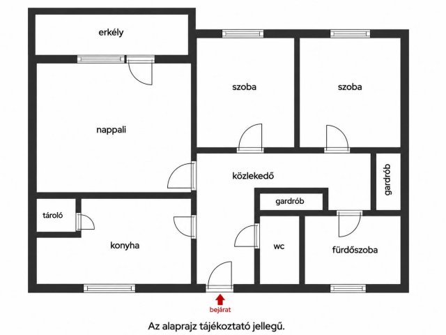 Eladó panellakás, Romhányon 26.99 M Ft, 1+2 szobás