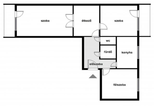 Eladó panellakás, Budapesten, XV. kerületben 89.9 M Ft, 3 szobás