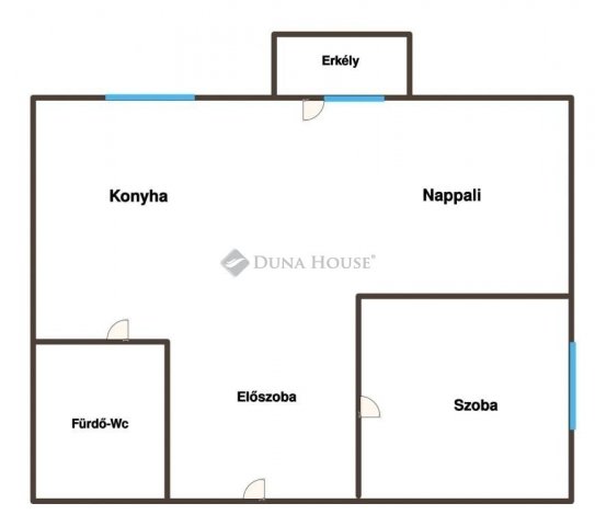 Eladó téglalakás, Harkányban 28.9 M Ft, 1+1 szobás