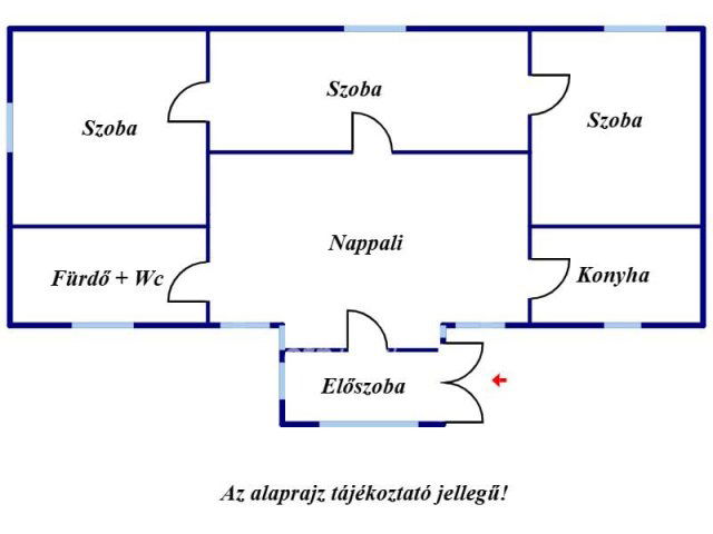 Eladó családi ház, Kunszentmártonban 13.5 M Ft, 3 szobás