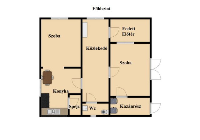 Eladó családi ház, Dabason 85.99 M Ft, 5 szobás